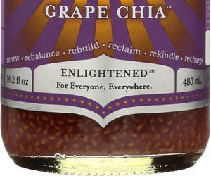 Gt's Enlightened: Grape Chia Kombucha, 16 Oz - RubertOrganics