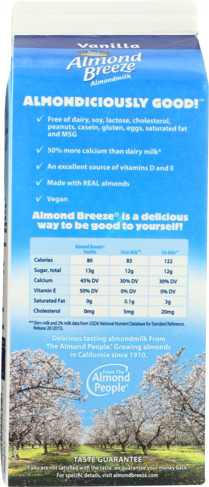 Blue Diamond: Almond Breeze Almondmilk Vanilla, 64 Oz - RubertOrganics