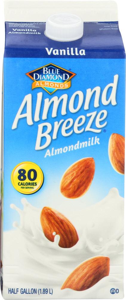 Blue Diamond: Almond Breeze Almondmilk Vanilla, 64 Oz - RubertOrganics