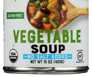 Health Valley: Organic Vegetable Soup No Salt Added, 15 Oz