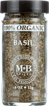 Morton & Bassett: 100% Organic  Basil, .8 Oz