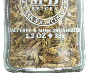 Morton & Bassett: Organic Fennel Seed, 1.2 Oz