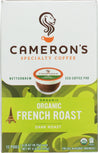 Camerons Coffee: French Roast Coffee Organic 12 Packets, 4.33 Oz