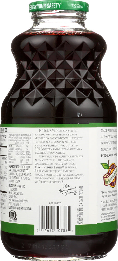 R.w. Knudsen: Organic Just Tart Cherry Juice, 32 Oz