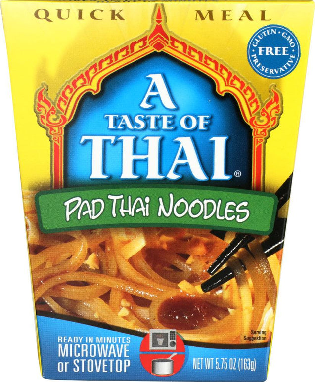 A Taste Of Thai: Quick Meal Pad Thai Noodles, 5.75 Oz - RubertOrganics