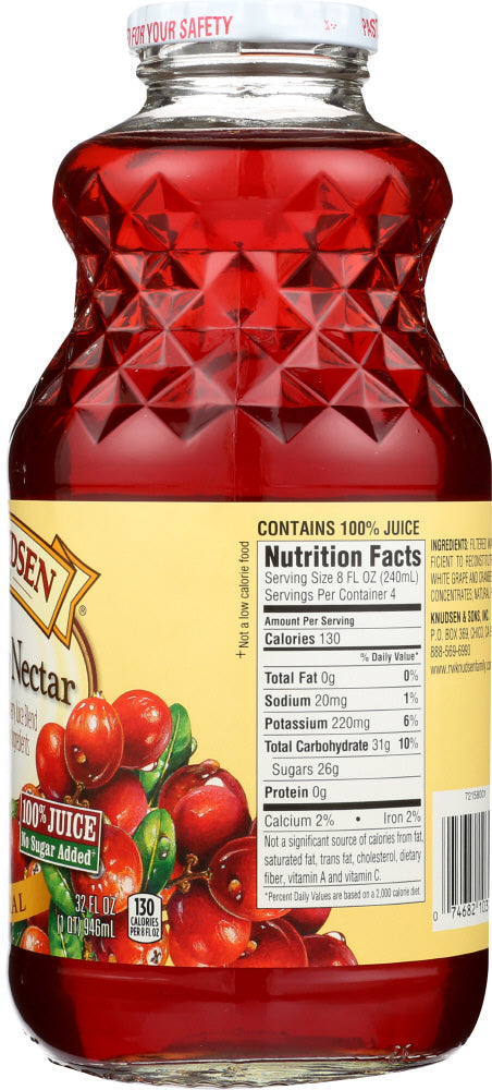 R.w. Knudsen Family: Natural Cranberry Nectar, 32 Oz