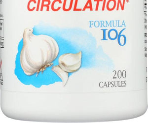 Kyolic: Aged Garlic Extract Circulation Formula 106, 200 Capsules - RubertOrganics