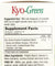 Kyolic: Kyo-green Powdered Drink Mix Energy, 2.8 Oz - RubertOrganics