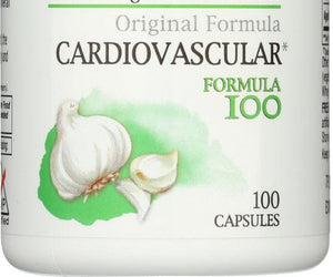 Kyolic: Aged Garlic Extract Cardiovascular Original Formula 100, 100 Capsules - RubertOrganics