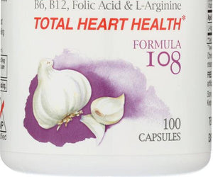 Kyolic: Aged Garlic Extract Total Heart Health Formula 108, 100 Capsules - RubertOrganics