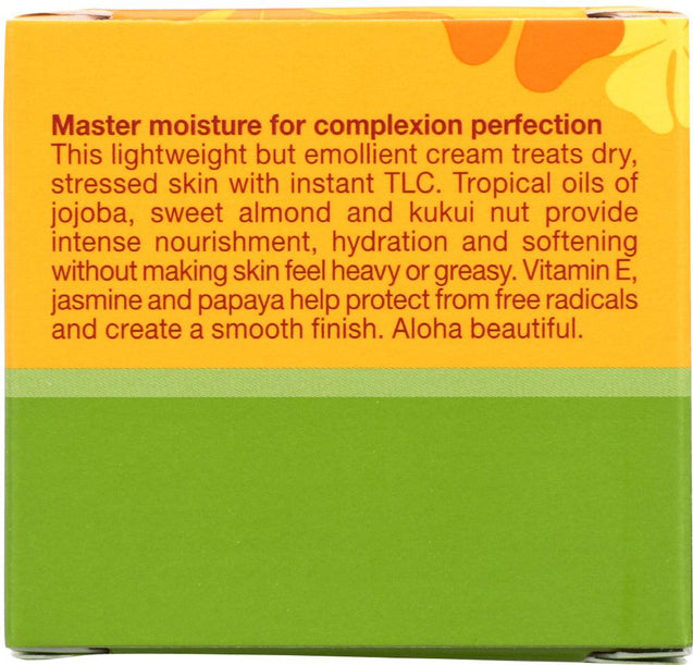 Alba Botanica: Hawaiian Moisture Cream Jasmine & Vitamin E, 3 Oz - RubertOrganics