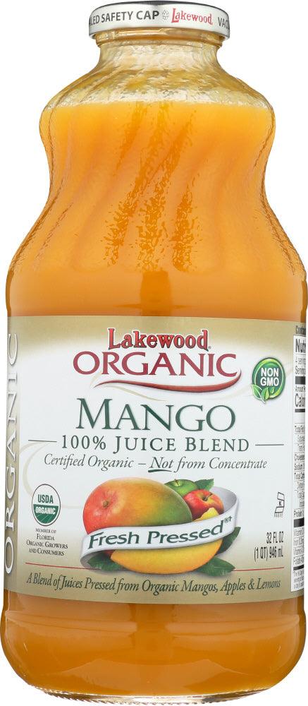 Lakewood Organic: Mango 100% Juice Blend, 32 Oz - RubertOrganics