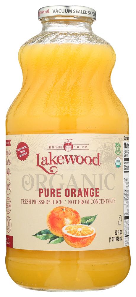 Lakewood Organic: Pure Orange Juice, 32 Oz - RubertOrganics