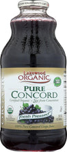 Lakewood Organic: Pure Concord Grape Juice, 32 Oz - RubertOrganics