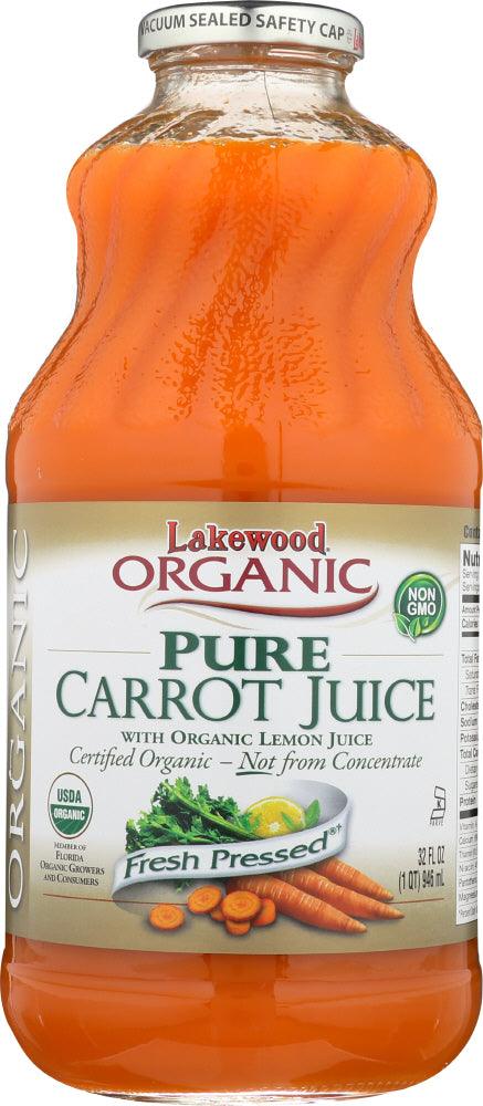 Lakewood Organic: Pure Carrot Juice, 32 Oz - RubertOrganics