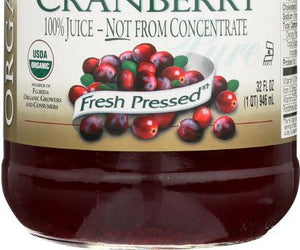 Lakewood Organic: Pure Cranberry Juice, 32 Oz - RubertOrganics