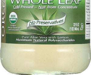 Lakewood: Organic Fresh Pressed Pure Aloe Whole Leaf Juice, 32 Oz - RubertOrganics
