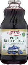 Lakewood: Organic Fresh Pressed Pure Blueberry Juice, 32 Oz - RubertOrganics