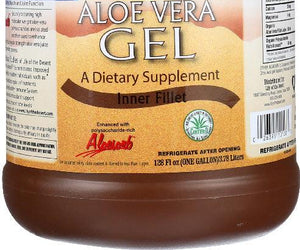 Lily Of The Desert: Aloe Vera Gel Inner Fillet, 128 Oz - RubertOrganics