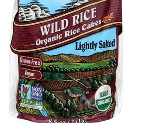 Lundberg: Wild Organic Rice Cakes Lightly Salted, 8.5 Oz