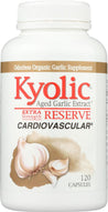 Kyolic: Aged Garlic Extract Cardiovascular Reserve, 120 Capsules - RubertOrganics