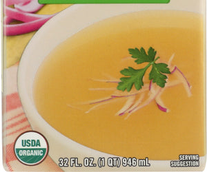 Pacific Foods: Organic Chicken Broth Free Range Low Sodium, 32 Oz