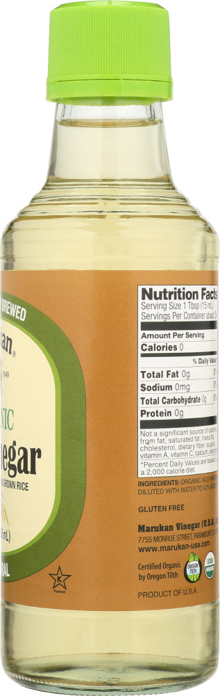 Marukan: Organic Rice Vinegar, 12 Oz