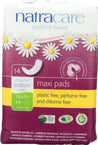 Natracare: Organic & Natural Maxi Pads Regular, 14 Pads - RubertOrganics