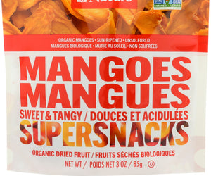 Made In Nature: Organic Mangoes Dried & Unsulfured, 3 Oz