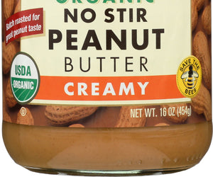 Maranatha: Organic Peanut Butter No Stir Creamy, 16 Oz