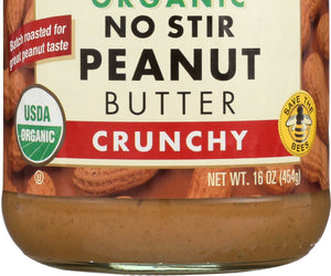 Maranatha: Organic Peanut Butter No Stir Crunchy, 16 Oz