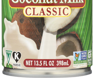 Native Forest: Organic Classic Coconut Milk Unsweetened, 13.5 Oz