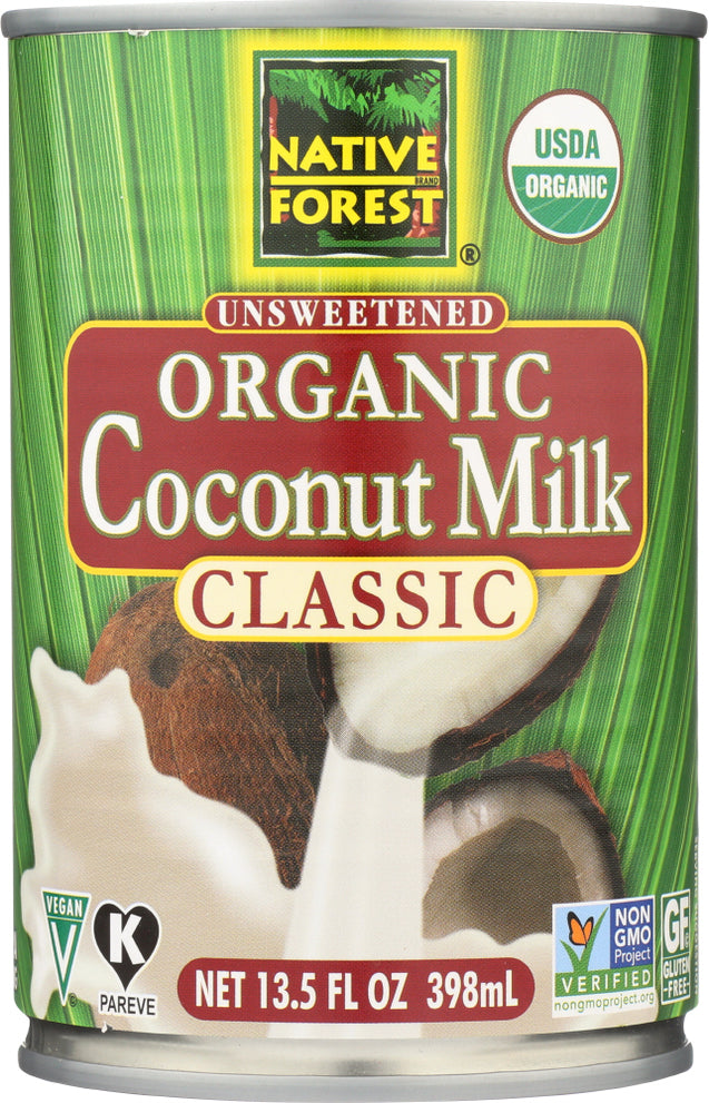 Native Forest: Organic Classic Coconut Milk Unsweetened, 13.5 Oz