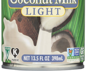 Native Forest: Organic Light Coconut Milk Unsweetened, 13.5 Oz