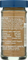 Morton & Bassett: Organic Ground Cumin, 2 Oz