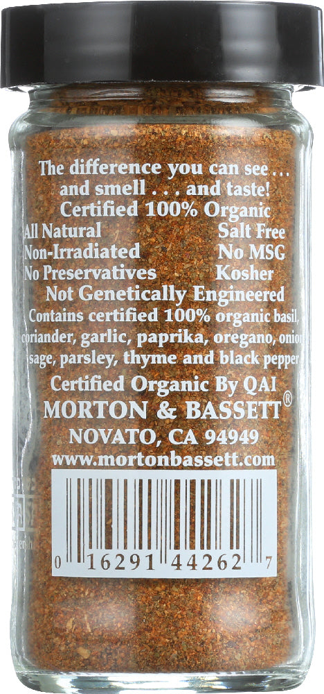 Morton & Bassett: Organic Italian Seasoning, 1.5 Oz