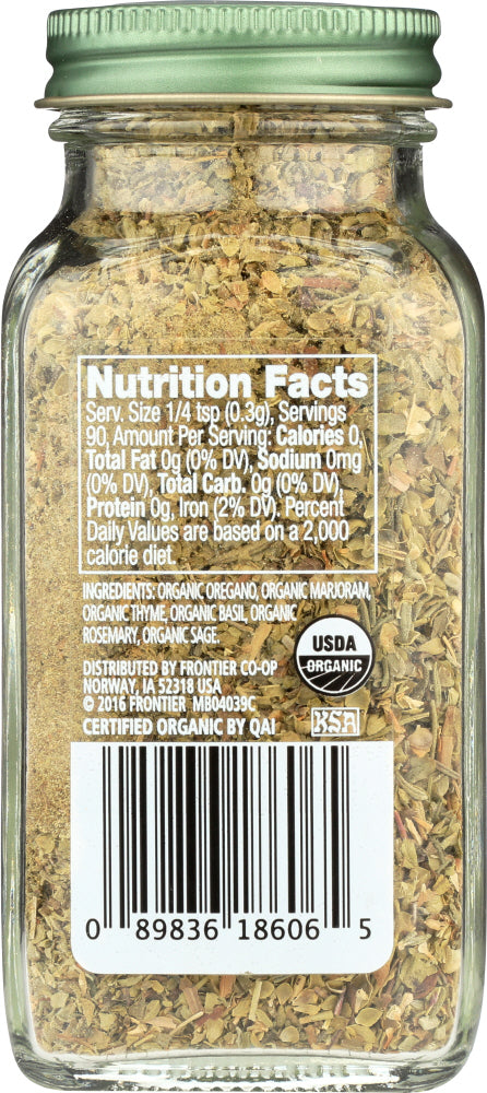 Simply Organic: Bottle Italian Organic, 0.95 Oz