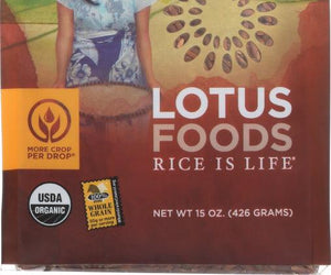 Lotus Foods: Organic Red Rice, 15 Oz - RubertOrganics