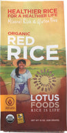 Lotus Foods: Organic Red Rice, 15 Oz - RubertOrganics
