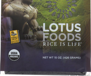 Lotus Foods: Organic Forbidden Rice, 15 Oz