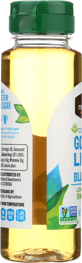 Madhava: Organic Golden Light Blue Agave Nectar, 11.75 Oz