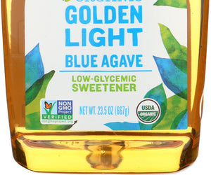 Madhava: Organic Golden Light Blue Agave, 23.5 Oz