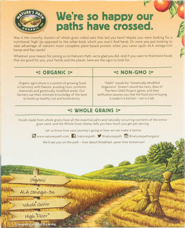 Nature's Path: Organic Hemp Plus Granola, 11.5 Oz - RubertOrganics