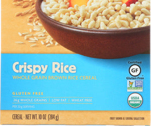 Nature's Path: Organic Cereal Whole Grain Crispy Rice, 10 Oz