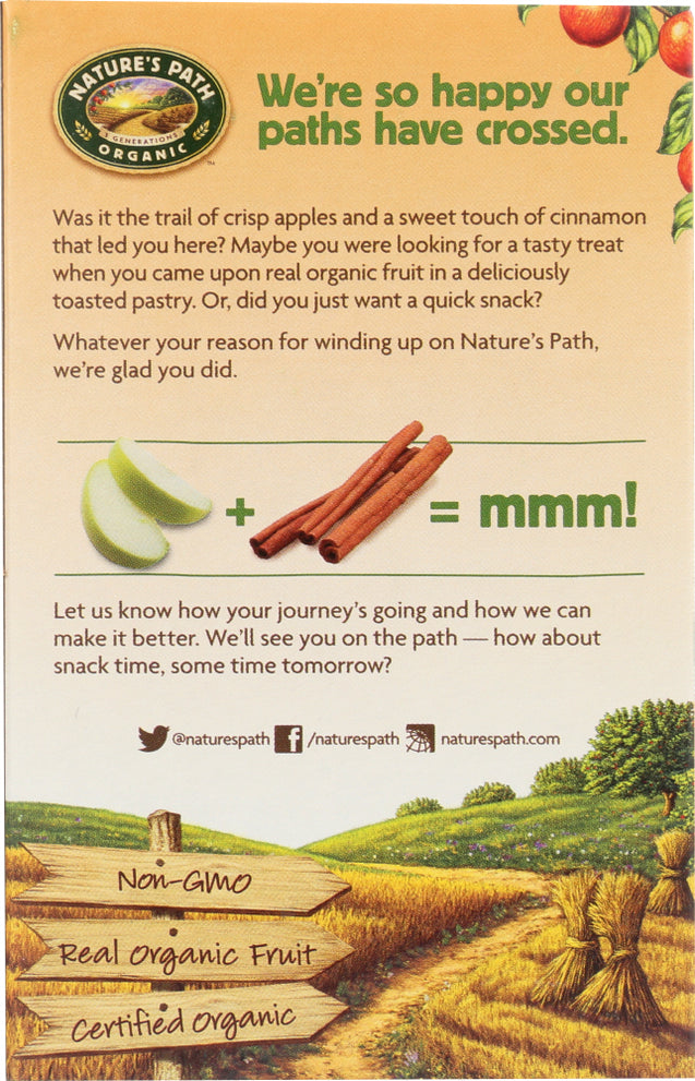 Nature's Path: Organic Frosted Toaster Pastries Grannys Apple Pie, 11 Oz