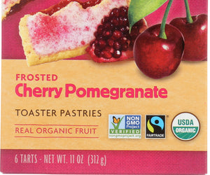 Nature's Path: Organic Frosted Cherry Pomegranate Toaster Pastries, 11 Oz