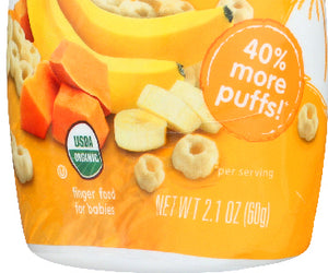 Happy Baby: Organic Puffs Banana & Pumpkin, 2.1 Oz
