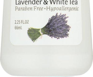 Crystal Body Deodorant: Mineral Deodorant Roll-on Lavender & White Tea, 2.25 Oz - RubertOrganics