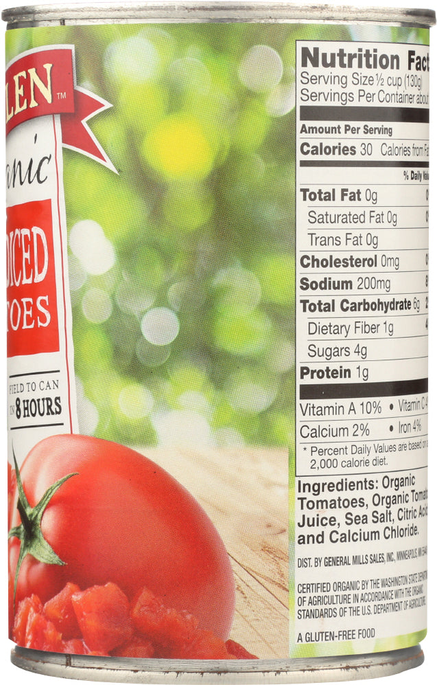 Muir Glen: Organic Petite Diced Tomatoes Original, 14.5 Oz