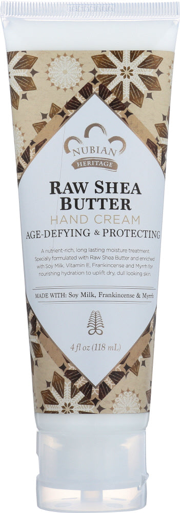 Nubian Heritage: Hand Cream Raw Shea Butter, 4 Oz